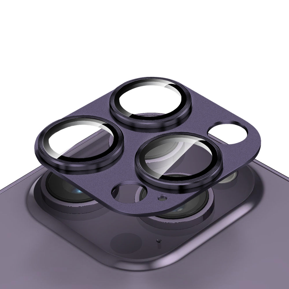 Apple iPhone 15 14 Pro Max Camera Lens Metal Tempered Glass Protector - Eastlakes Electronics